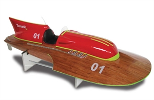 B-ARS-8002 Tornado 80 Wooden R/C EP Speed Boat